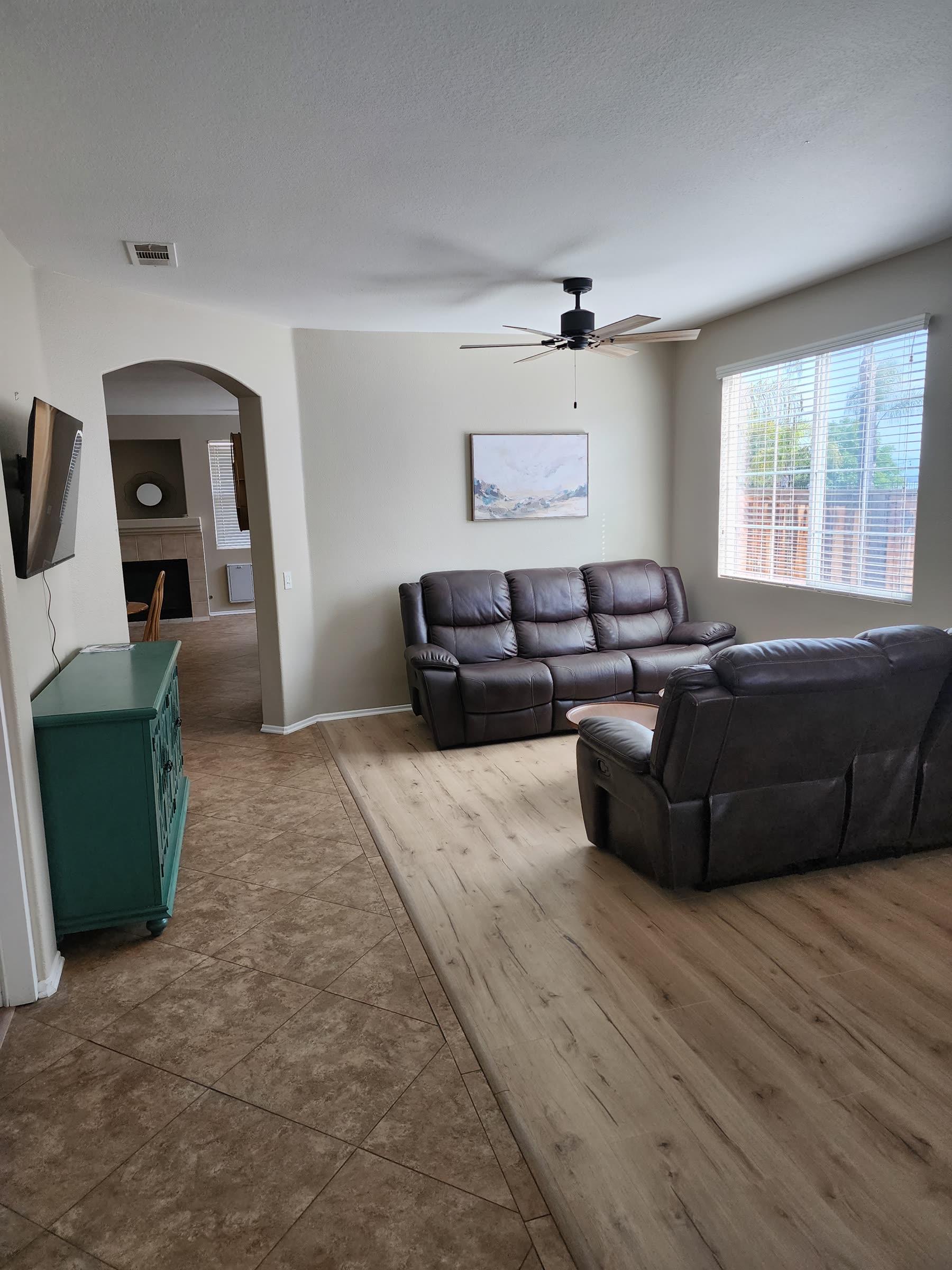 Living room at Everlast Assisted Living